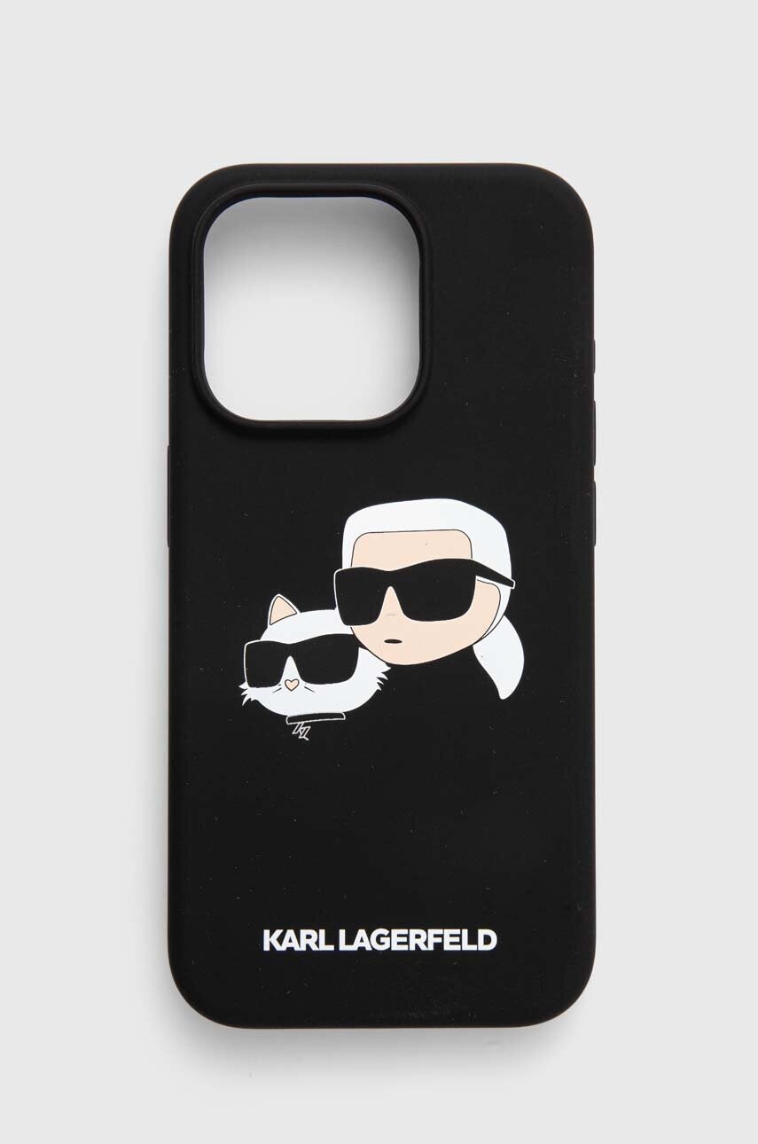 Кейс за телефон Karl Lagerfeld iPhone 15 Pro 6.1 в черно KLHMP15LSKCHPPLK, Черен
Кейс за телефон Karl Lagerfeld iPhone 15 Pro 6.1 в черно KLHMP15LSKCHPPLK, Черен