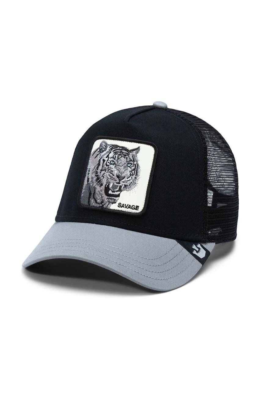 Шапка с козирка Goorin Bros The Savage Tiger в черно с апликация 101-1778, Черен
Шапка с козирка Goorin Bros The Savage Tiger в черно с апликация 101-1778, Черен