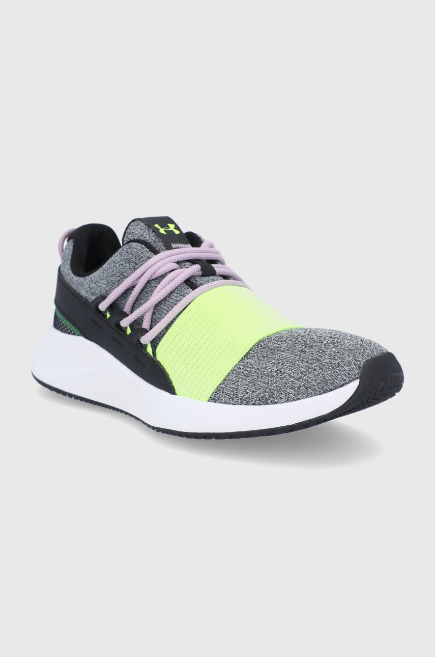 Черевики Under Armour UA W Charged Breathe Lace NM 3024801 колір чорний на плоскому ходу
Черевики Under Armour UA W Charged Breathe Lace NM 3024801 колір чорний на плоскому ходу