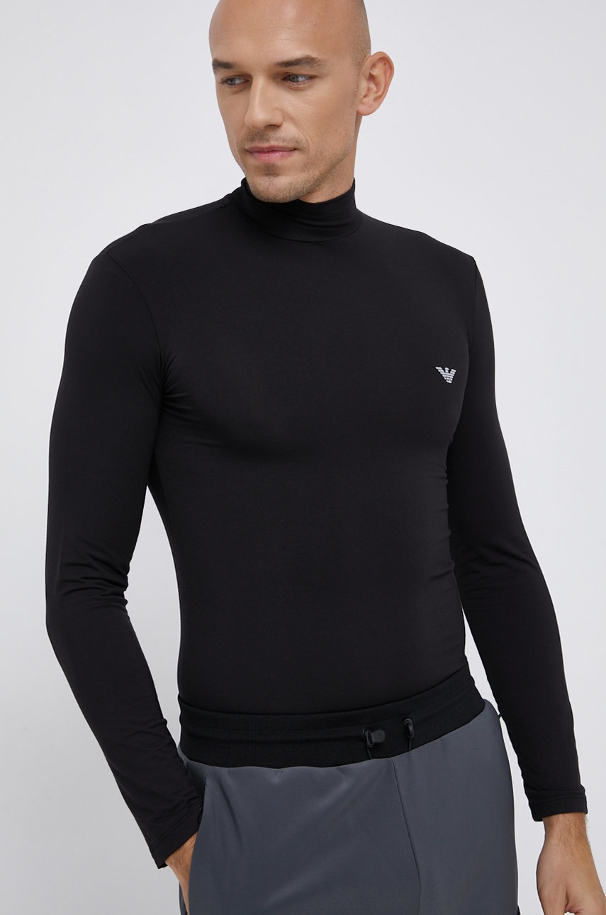 Блуза с дълги ръкави Emporio Armani Underwear мъжка в черно с изчистен дизайн, Черен
Блуза с дълги ръкави Emporio Armani Underwear мъжка в черно с изчистен дизайн, Черен