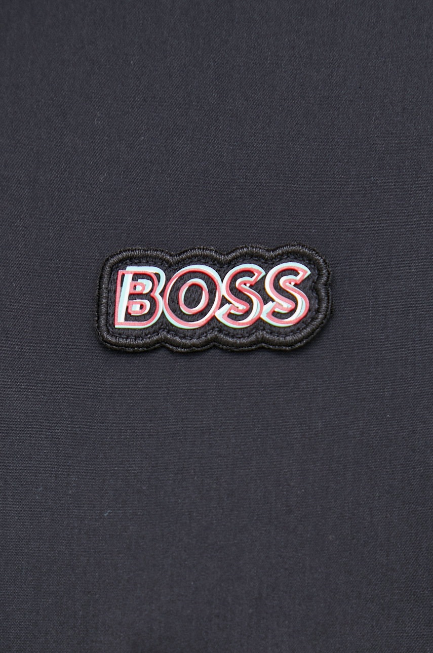 Рубашка BOSS Boss Athleisure мужская цвет чёрный regular классический воротник
Рубашка BOSS Boss Athleisure мужская цвет чёрный regular классический воротник