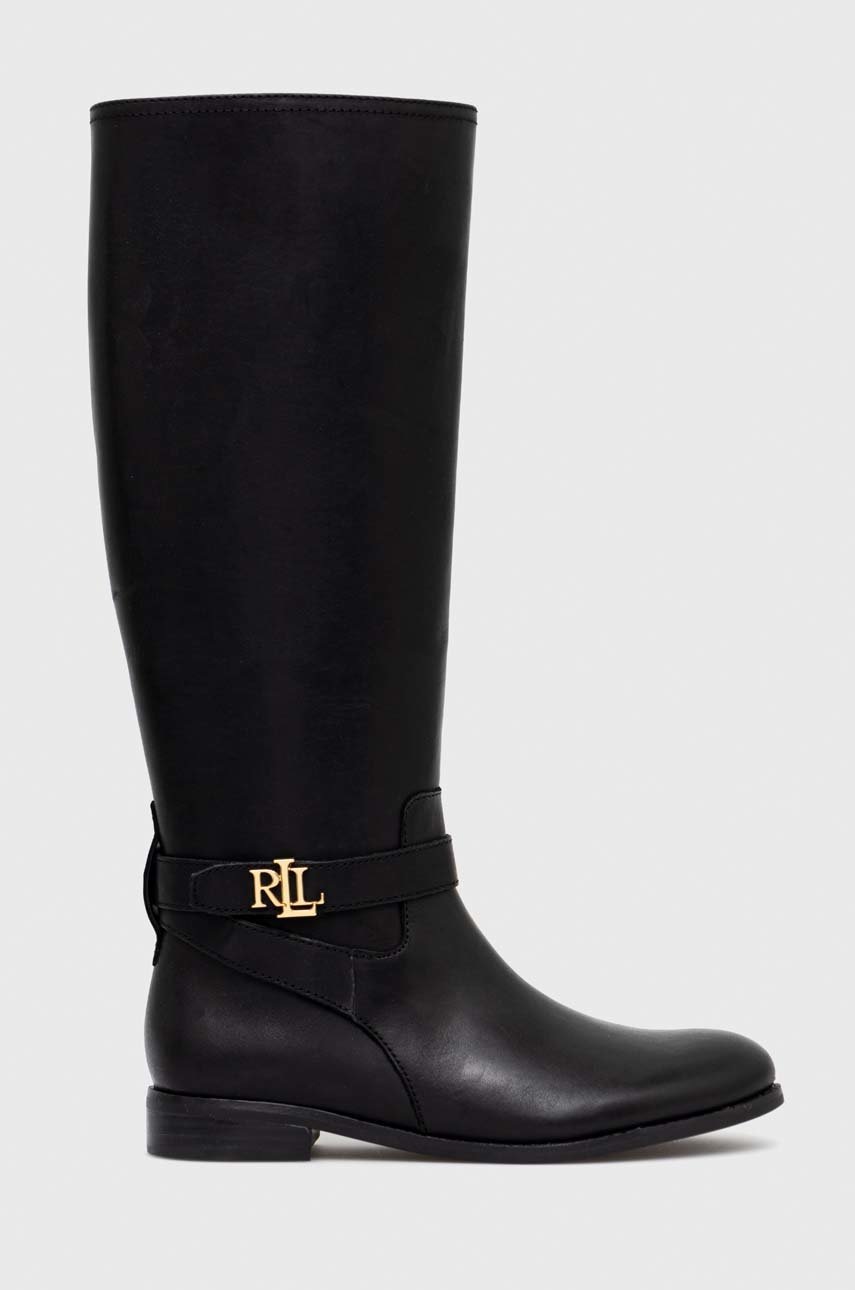 Кожаные сапоги Lauren Ralph Lauren Brittaney женские цвет чёрный на плоском ходу 802876148001
Кожаные сапоги Lauren Ralph Lauren Brittaney женские цвет чёрный на плоском ходу 802876148001
