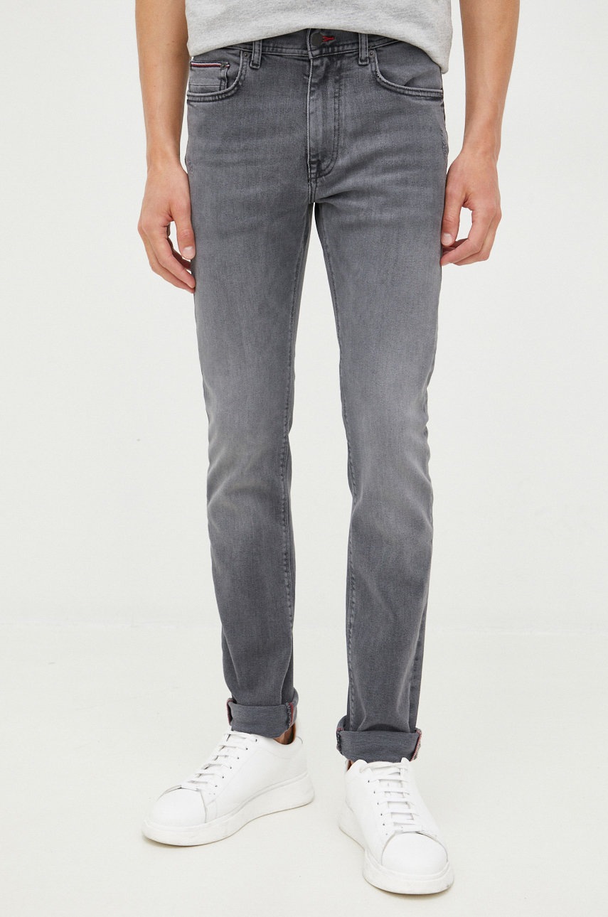 Дънки Tommy Hilfiger, Сив