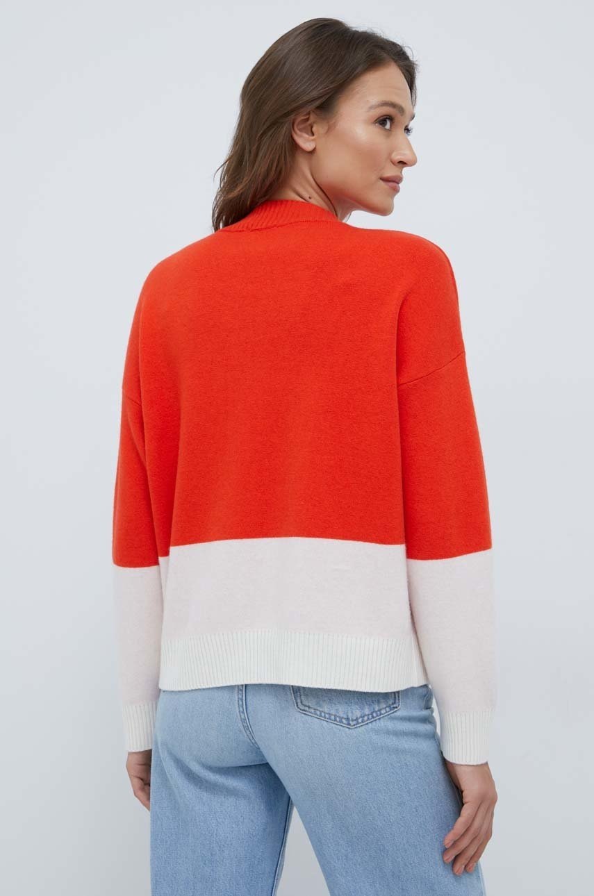Светр з домішкою вовни United Colors of Benetton X Pantone жіночий колір помаранчевий
Светр з домішкою вовни United Colors of Benetton X Pantone жіночий колір помаранчевий