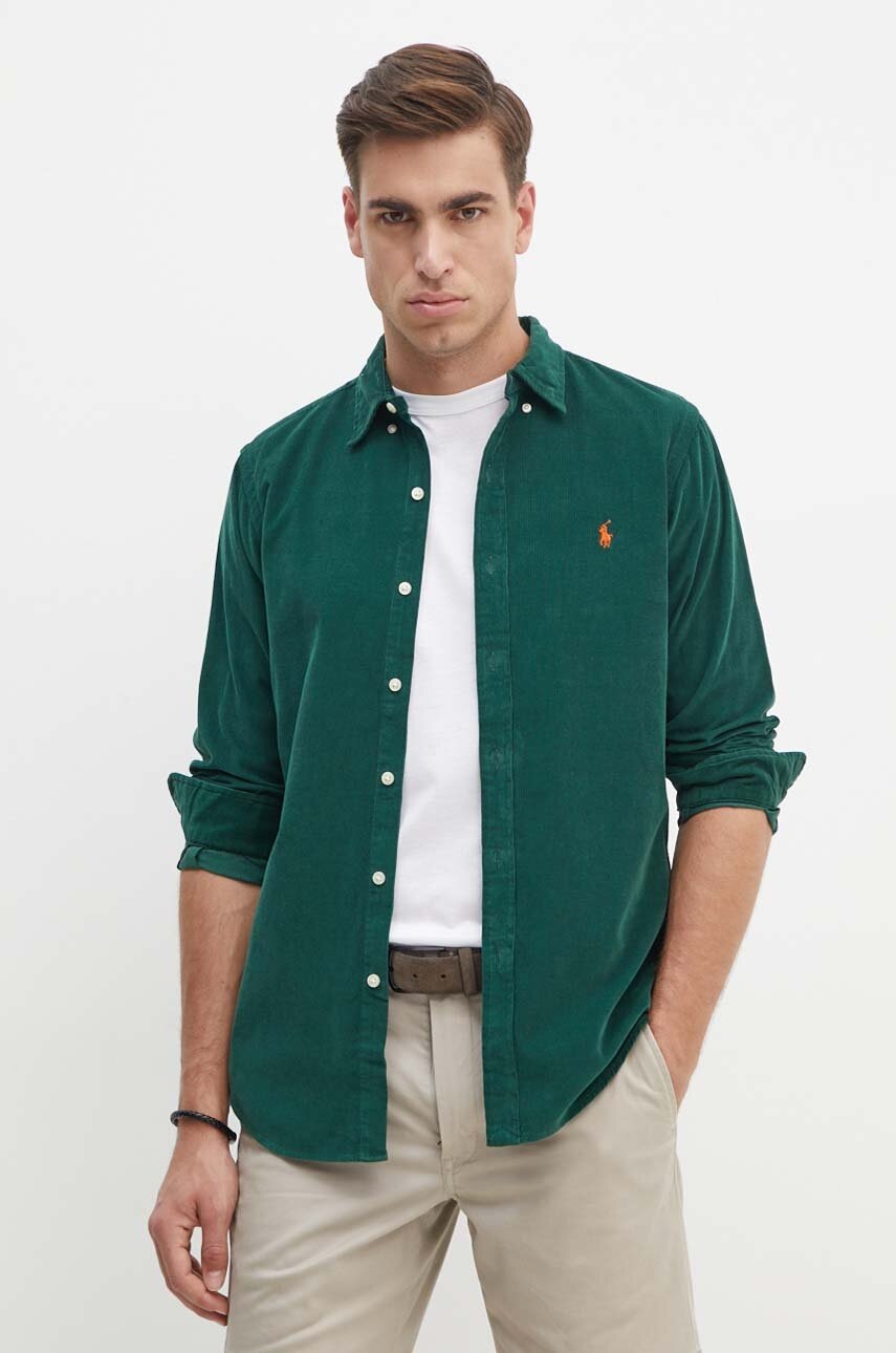 Джинсова риза Polo Ralph Lauren в зелено със стандартна кройка с яка с копче, Зелен
Джинсова риза Polo Ralph Lauren в зелено със стандартна кройка с яка с копче, Зелен