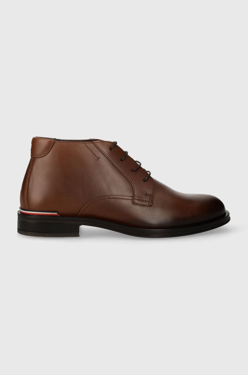 Шкіряні черевики Tommy Hilfiger CORE RWB HILFIGER LTH L BOOT чоловічі колір коричневий FM0FM04804
Шкіряні черевики Tommy Hilfiger CORE RWB HILFIGER LTH L BOOT чоловічі колір коричневий FM0FM04804