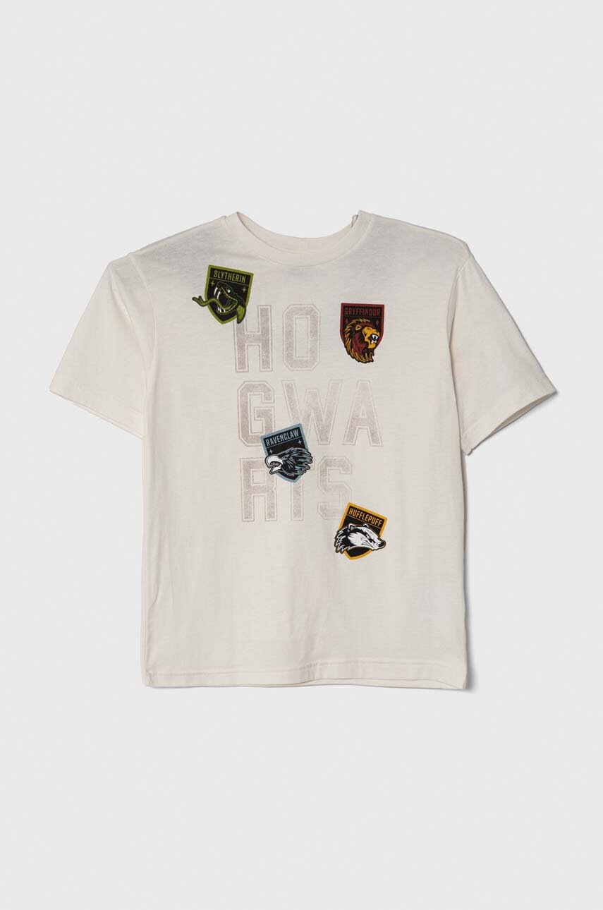 Детска памучна тениска United Colors of Benetton x Harry Potter в бежово с принт, Бежов
Детска памучна тениска United Colors of Benetton x Harry Potter в бежово с принт, Бежов