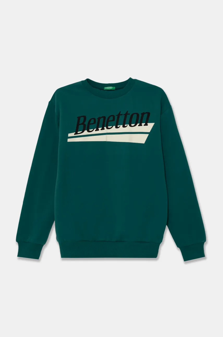 Детски суичър United Colors of Benetton в тюркоазено с десен 3EB5C10KS, Тюркоазен
Детски суичър United Colors of Benetton в тюркоазено с десен 3EB5C10KS, Тюркоазен