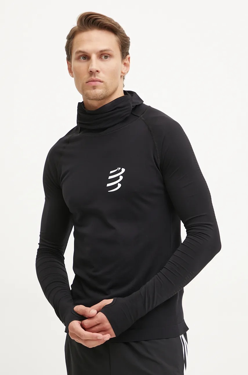 Суичър за джогинг Compressport 3D Thermo UltraLight Racing в черно с качулка с принт AU00007B, Черен
Суичър за джогинг Compressport 3D Thermo UltraLight Racing в черно с качулка с принт AU00007B, Черен