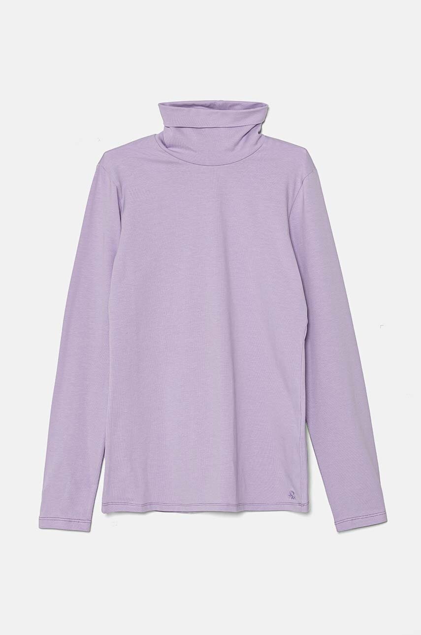 Детска блуза с дълги ръкави United Colors of Benetton в лилаво с поло 3P4ZC202N, Виолетов
Детска блуза с дълги ръкави United Colors of Benetton в лилаво с поло 3P4ZC202N, Виолетов