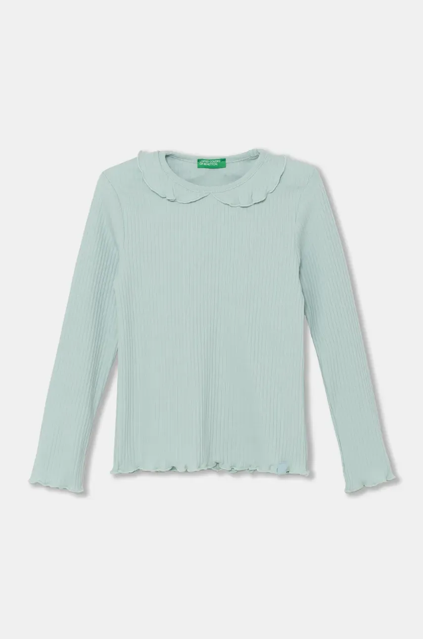 Детска блуза с дълги ръкави United Colors of Benetton в тюркоазено 3F1AG10H6, Тюркоазен
Детска блуза с дълги ръкави United Colors of Benetton в тюркоазено 3F1AG10H6, Тюркоазен