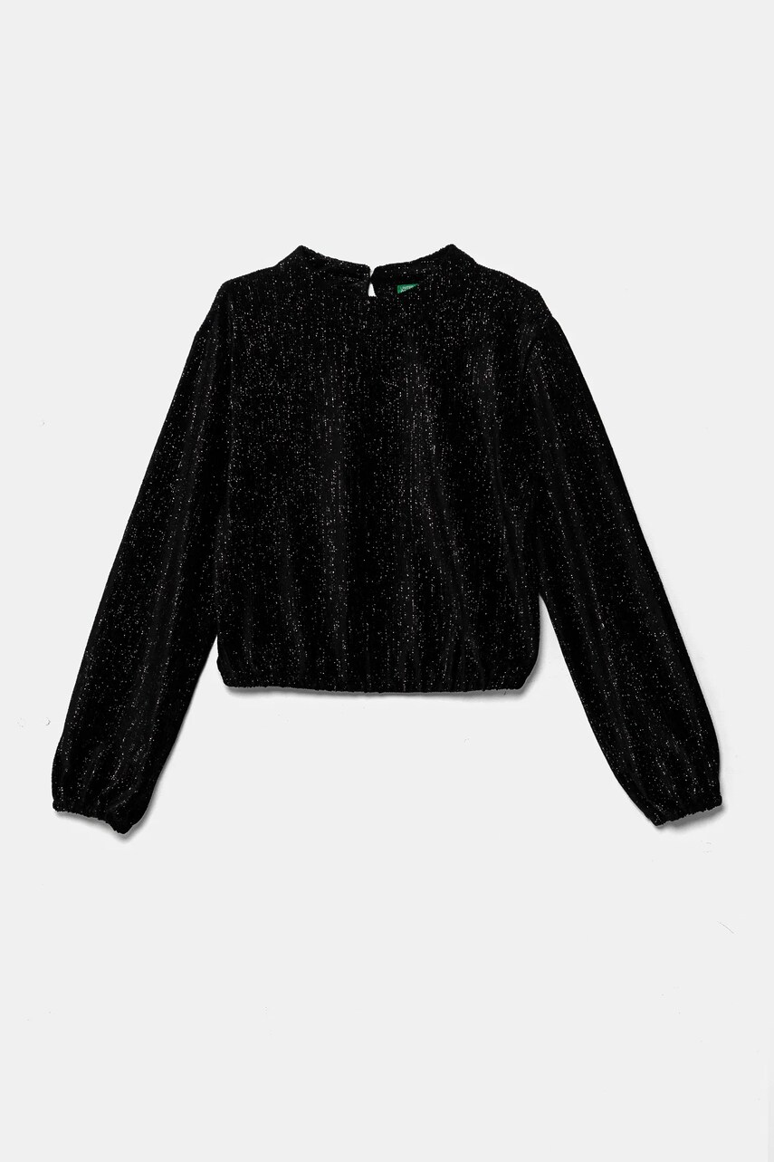 Детска блуза с дълги ръкави United Colors of Benetton в черно 3JTPC10L2, Черен
Детска блуза с дълги ръкави United Colors of Benetton в черно 3JTPC10L2, Черен