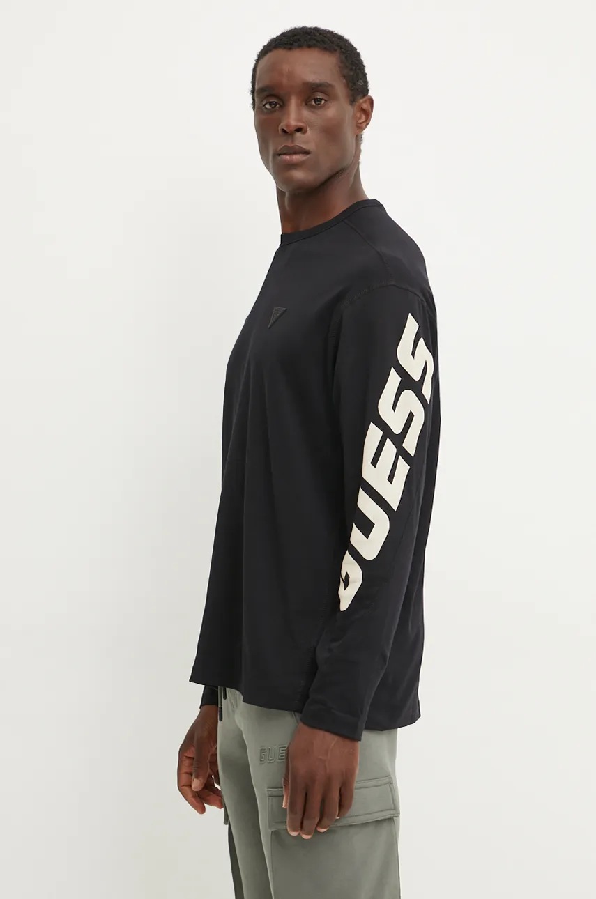 Памучна блуза с дълги ръкави Guess ANSER в черно с изчистен дизайн Z4BI06 KCE60, Черен
Памучна блуза с дълги ръкави Guess ANSER в черно с изчистен дизайн Z4BI06 KCE60, Черен