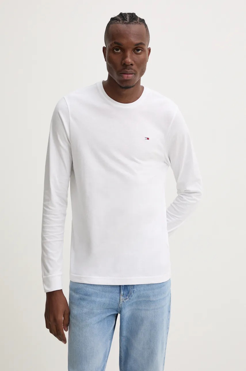 Памучна блуза с дълги ръкави Tommy Jeans (2 броя) в тъмносиньо с изчистен дизайн DM0DM20731, Тъмносин
Памучна блуза с дълги ръкави Tommy Jeans (2 броя) в тъмносиньо с изчистен дизайн DM0DM20731, Тъмносин