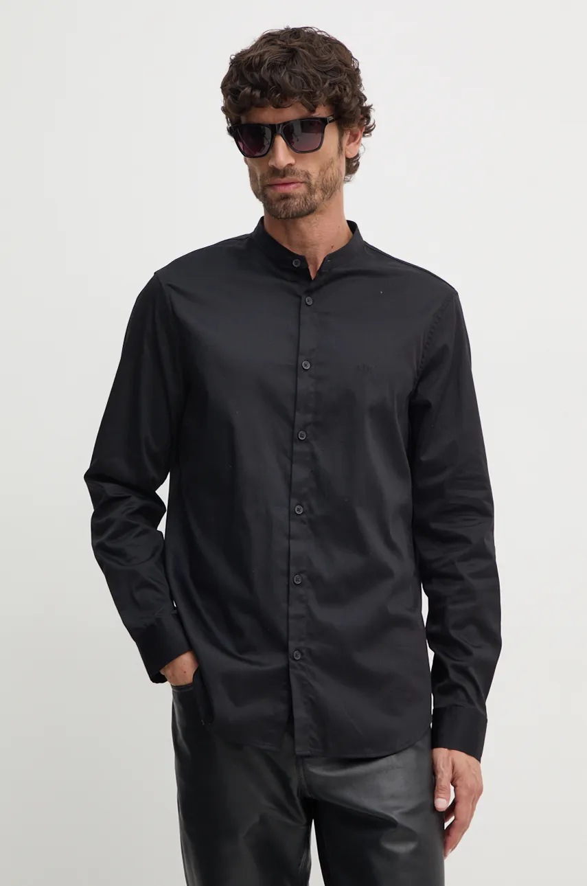 Риза Armani Exchange мъжка в черно със стандартна кройка с права яка XM000017 AF10192, Черен
Риза Armani Exchange мъжка в черно със стандартна кройка с права яка XM000017 AF10192, Черен