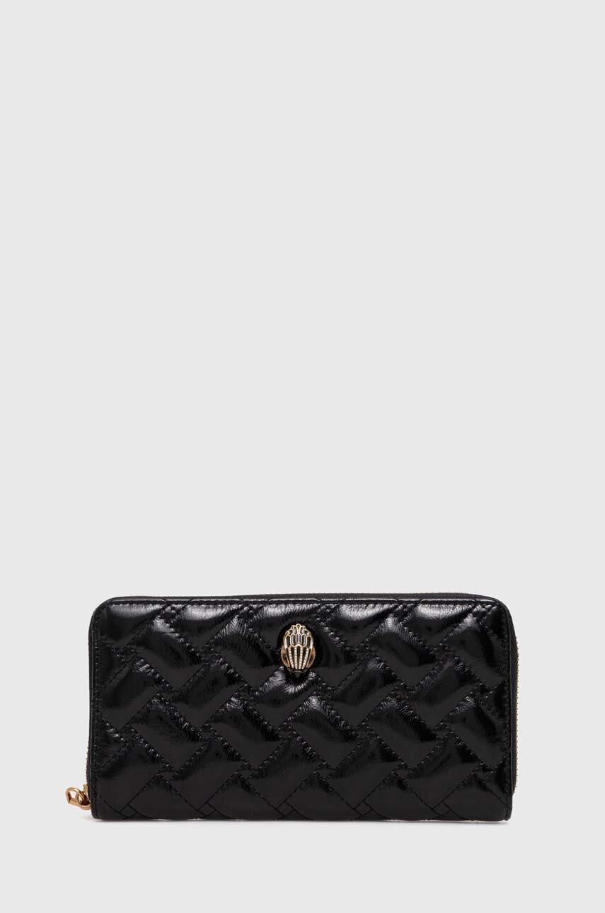 Кожен портфейл Kurt Geiger London KENSINGTON ZIP AROUND E дамски в черно 2712700319, Черен
Кожен портфейл Kurt Geiger London KENSINGTON ZIP AROUND E дамски в черно 2712700319, Черен