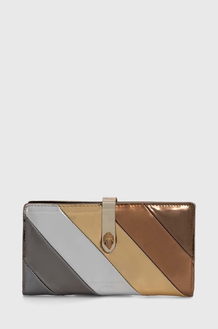Кожен портфейл Kurt Geiger London SOFT WALLET KENSINGTON L дамски в златисто 2064065109, Злато
Кожен портфейл Kurt Geiger London SOFT WALLET KENSINGTON L дамски в златисто 2064065109, Злато