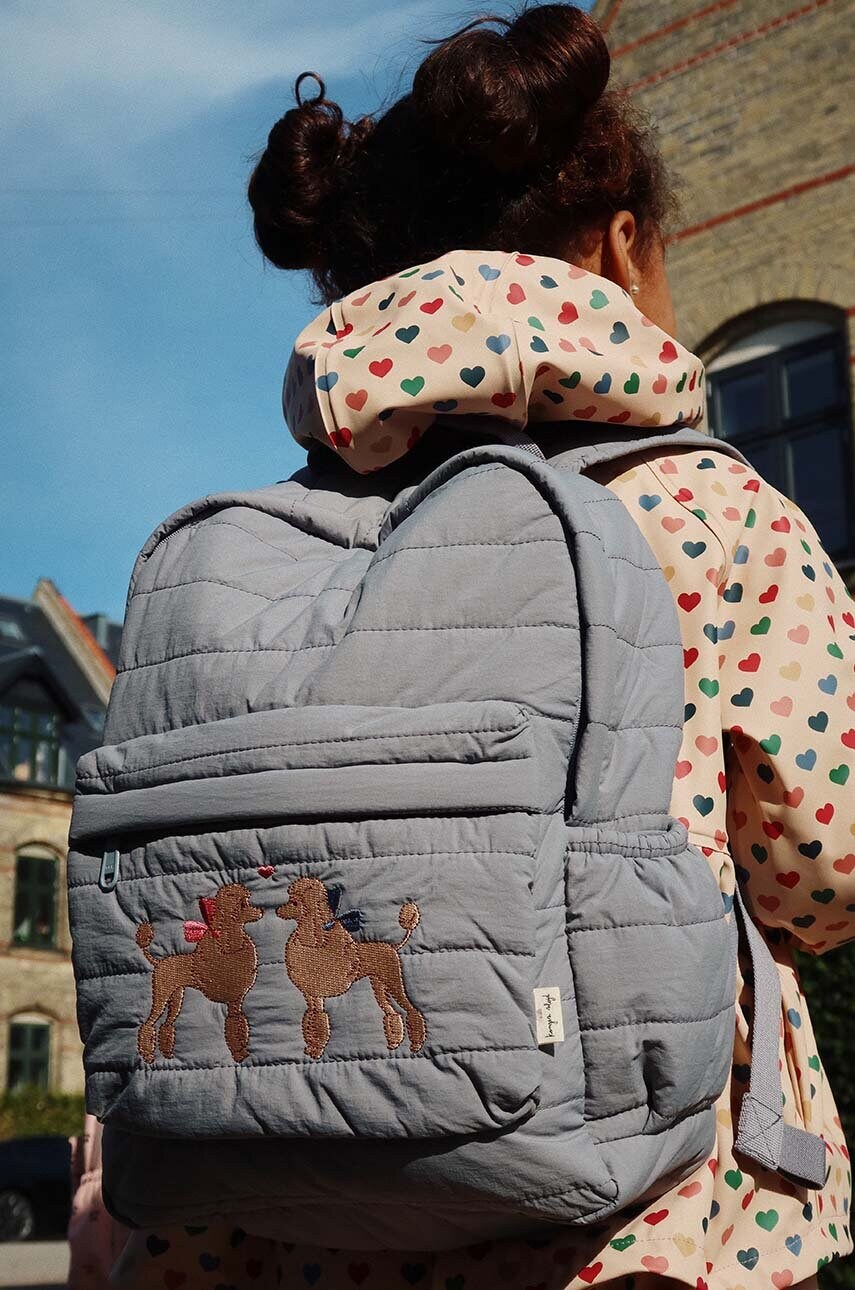 Детска раница Konges Sløjd JUNO QUILTED BACKPACK MIDI в синьо голям размер с апликация KS101249, Син
Детска раница Konges Sløjd JUNO QUILTED BACKPACK MIDI в синьо голям размер с апликация KS101249, Син