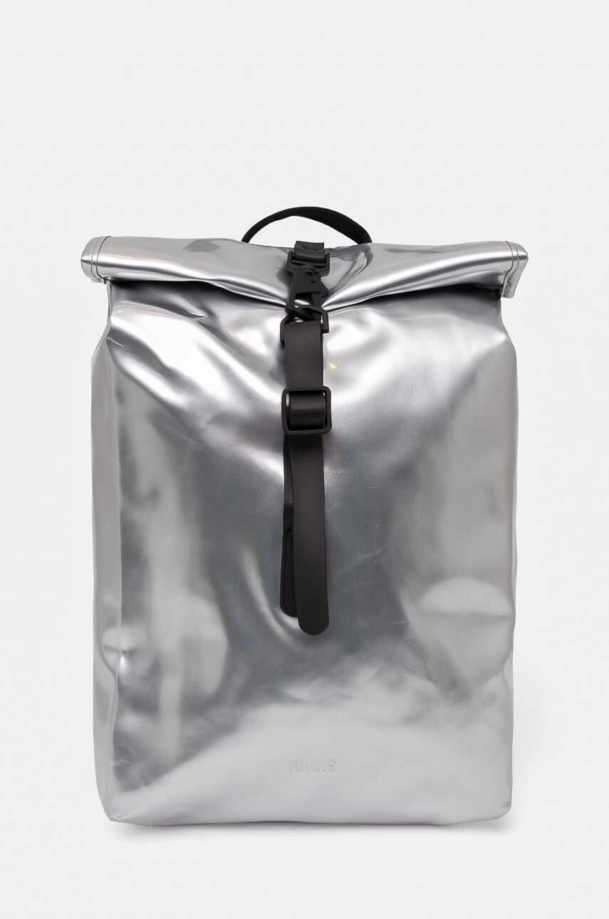 Раница Rains Rolltop Rucksack Mini W3 в сребристо голям размер с изчистен дизайн 13330-51, Сребърен
Раница Rains Rolltop Rucksack Mini W3 в сребристо голям размер с изчистен дизайн 13330-51, Сребърен