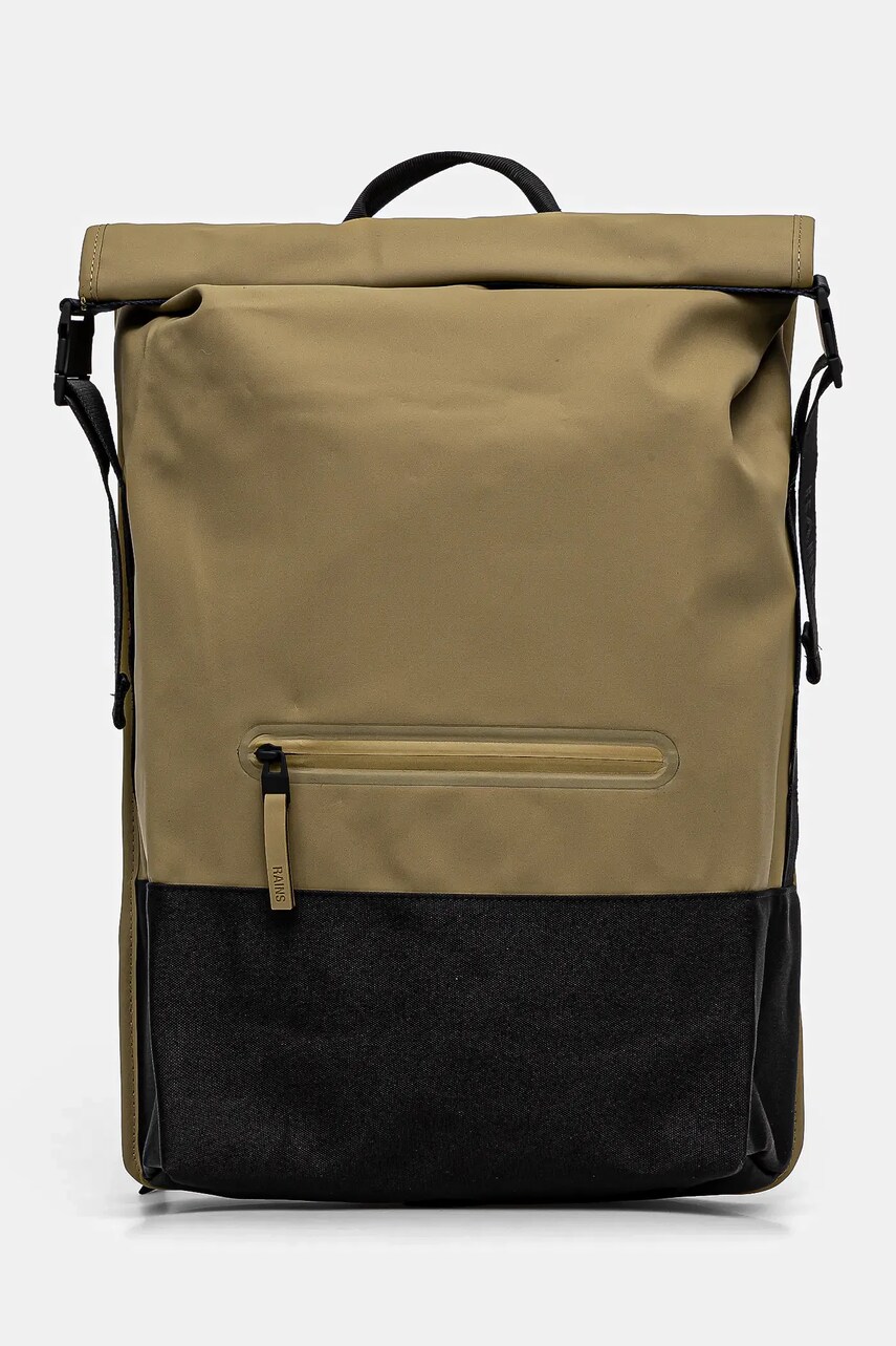 Раница Rains Trail Rolltop Backpack W3 в зелено голям размер с изчистен дизайн 14320-44, Зелен
Раница Rains Trail Rolltop Backpack W3 в зелено голям размер с изчистен дизайн 14320-44, Зелен