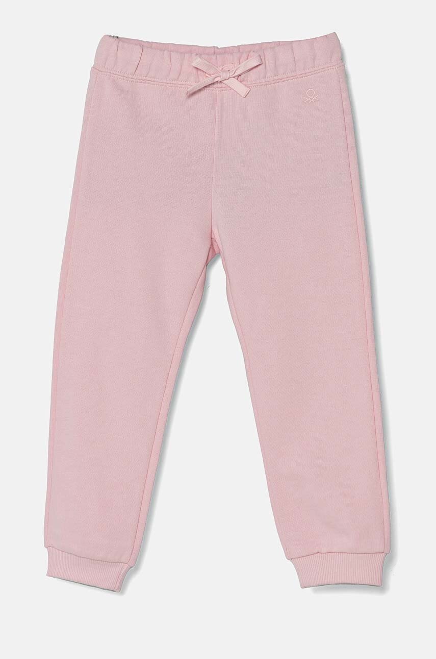 Детски памучен спортен панталон United Colors of Benetton в розово с изчистен дизайн 3J70GF01N, Розов
Детски памучен спортен панталон United Colors of Benetton в розово с изчистен дизайн 3J70GF01N, Розов