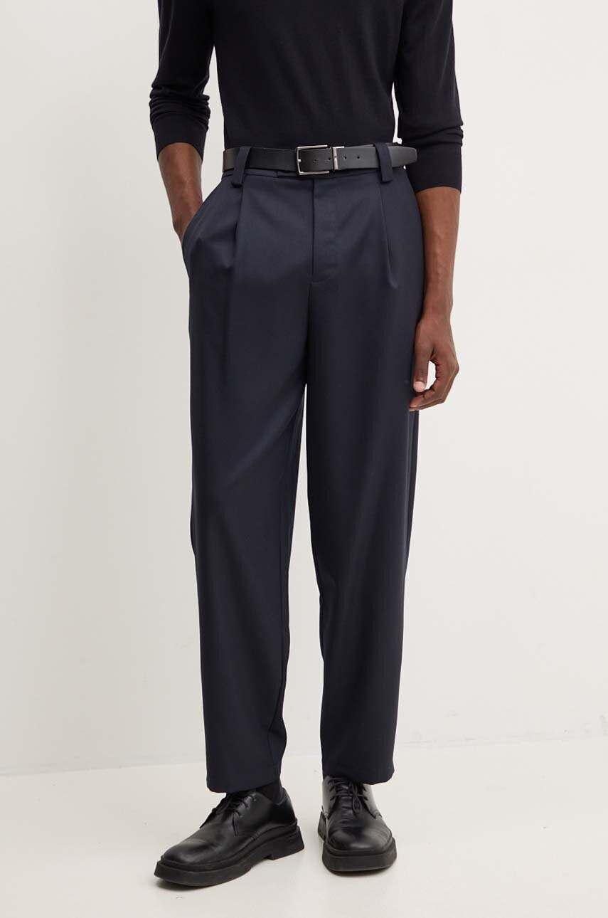 Вълнен панталон A.P.C. pantalon renato в тъмносиньо със стандартна кройка WOAPO.H08428, Тъмносин
Вълнен панталон A.P.C. pantalon renato в тъмносиньо със стандартна кройка WOAPO.H08428, Тъмносин
