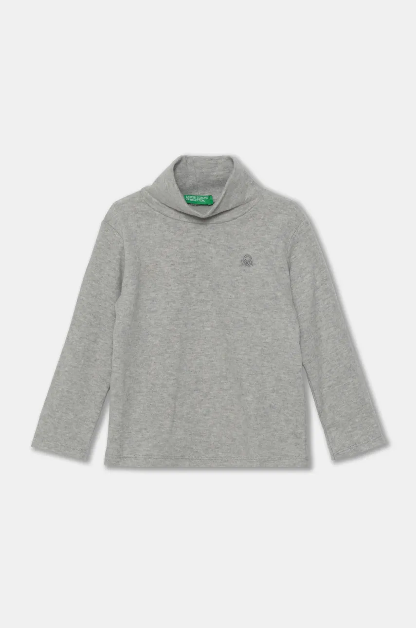 Детска блуза с дълги ръкави United Colors of Benetton в сиво с изчистен дизайн 3AOUG105E, Сив
Детска блуза с дълги ръкави United Colors of Benetton в сиво с изчистен дизайн 3AOUG105E, Сив