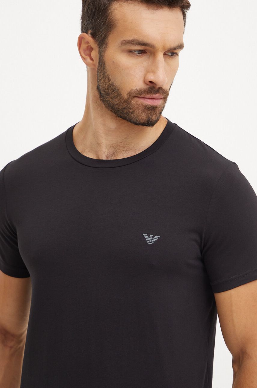 Домашна тениска Emporio Armani Underwear (2 броя) в бяло с изчистен дизайн 111267 4F720, Бял
Домашна тениска Emporio Armani Underwear (2 броя) в бяло с изчистен дизайн 111267 4F720, Бял
