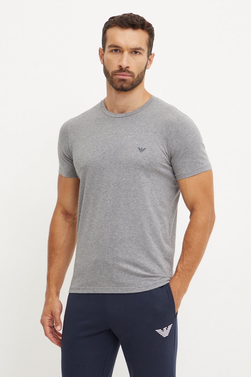 Домашна тениска Emporio Armani Underwear (2 броя) в лилаво с изчистен дизайн 111267 4F720, Виолетов
Домашна тениска Emporio Armani Underwear (2 броя) в лилаво с изчистен дизайн 111267 4F720, Виолетов
