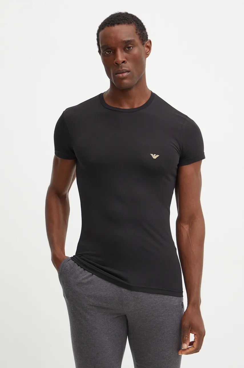 Домашна тениска Emporio Armani Underwear в черно с изчистен дизайн 111035 4F512, Черен
Домашна тениска Emporio Armani Underwear в черно с изчистен дизайн 111035 4F512, Черен