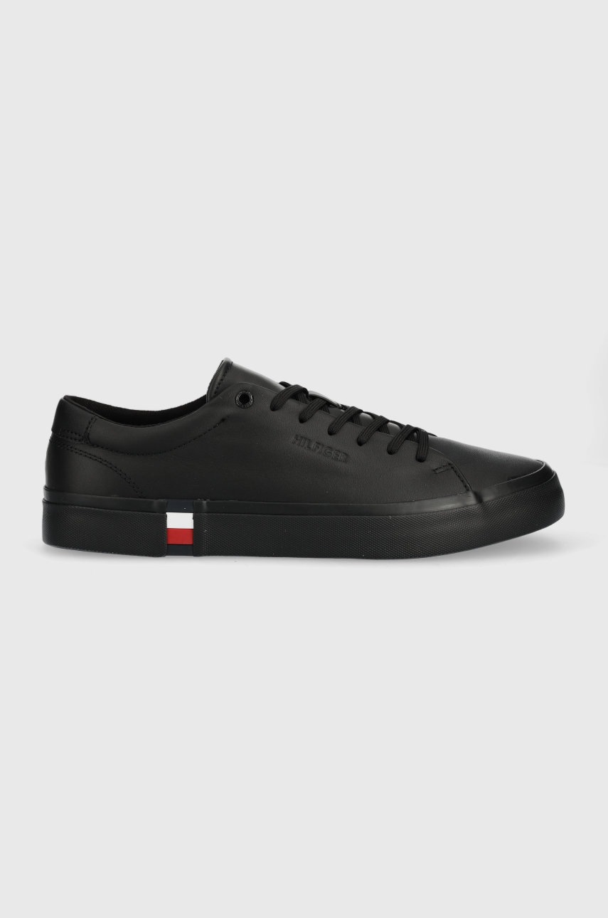 Шкіряні кросівки Tommy Hilfiger FM0FM04351 MODERN VULC CORPORATE LEATHER колір чорний
Шкіряні кросівки Tommy Hilfiger FM0FM04351 MODERN VULC CORPORATE LEATHER колір чорний