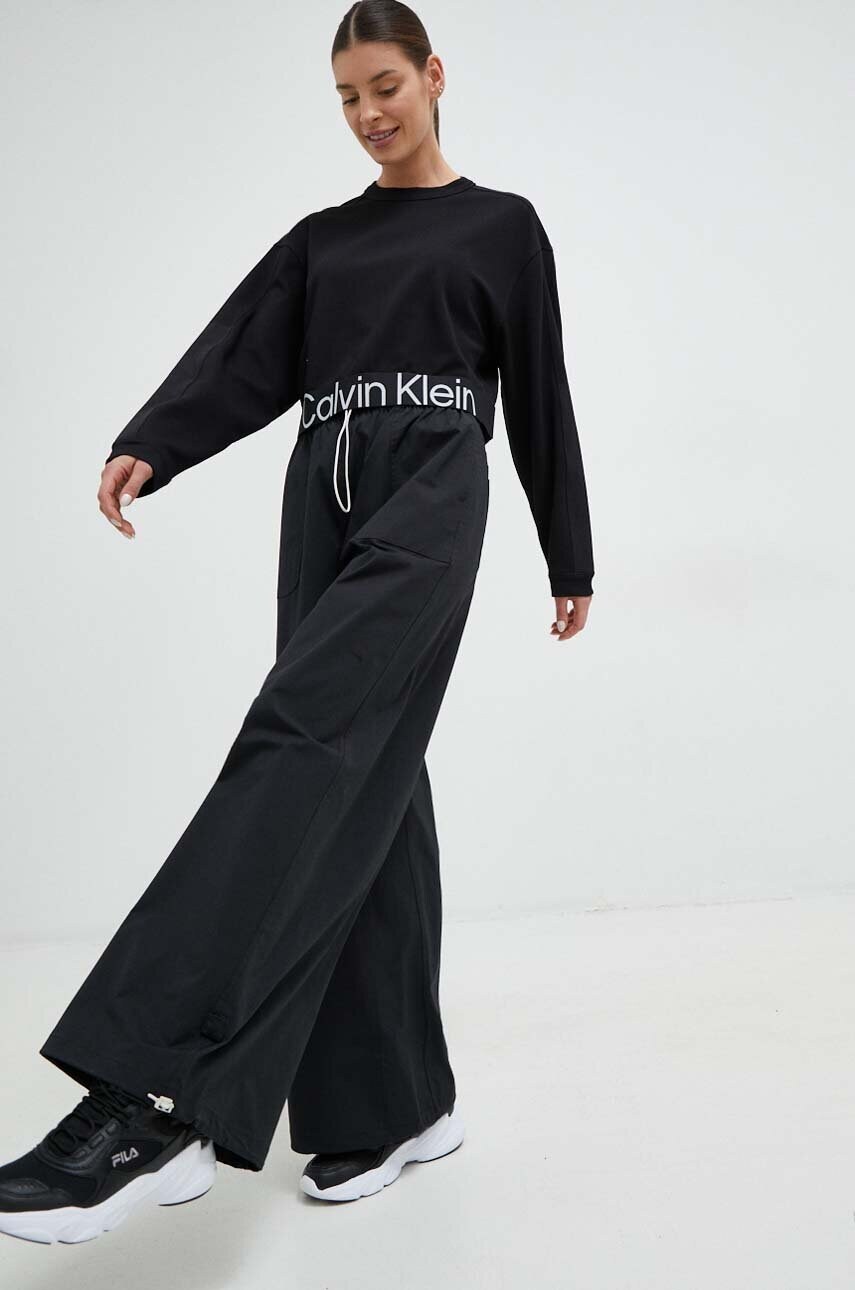 Панталон за трениране Calvin Klein Performance CK Athletic в черно с висока талия, Черен
Панталон за трениране Calvin Klein Performance CK Athletic в черно с висока талия, Черен