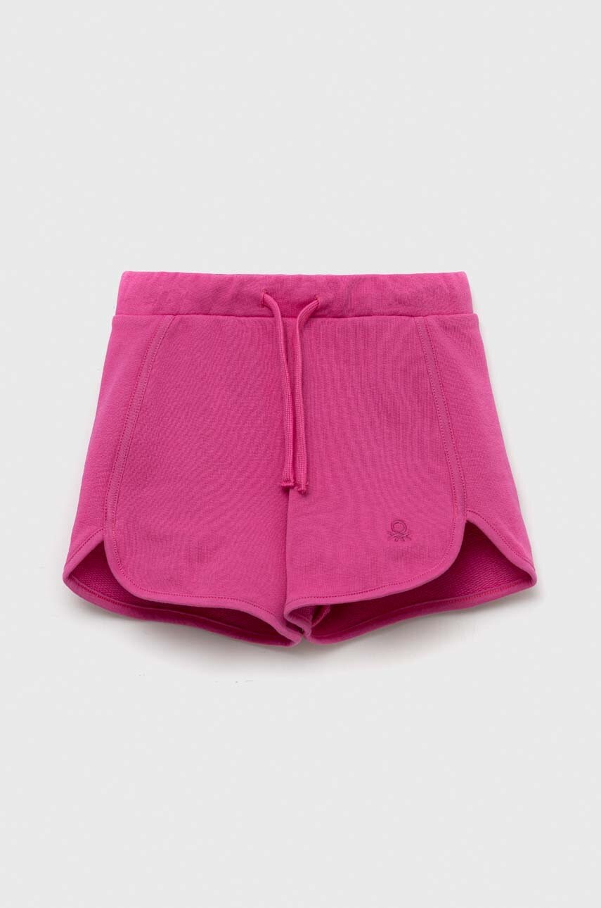 Детские хлопковые шорты United Colors of Benetton цвет розовый однотонные регулируемая талия
Детские хлопковые шорты United Colors of Benetton цвет розовый однотонные регулируемая талия