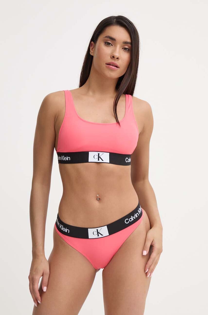 Горнище на бански Calvin Klein в розово с леко подплатени чашки KW0KW02354, Розов
Горнище на бански Calvin Klein в розово с леко подплатени чашки KW0KW02354, Розов