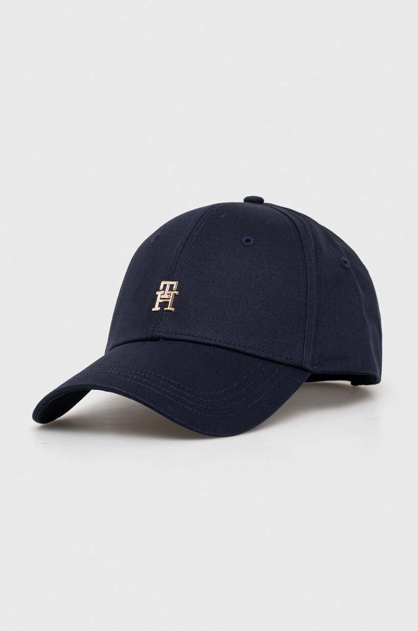 Памучна шапка с козирка Tommy Hilfiger в тъмносиньо с изчистен дизайн AW0AW15772, Тъмносин
Памучна шапка с козирка Tommy Hilfiger в тъмносиньо с изчистен дизайн AW0AW15772, Тъмносин