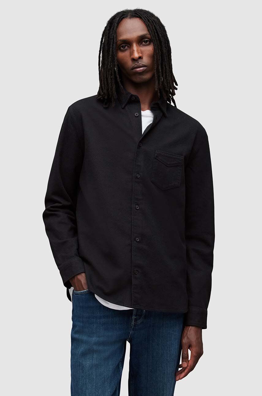 Бавовняна сорочка AllSaints Arden чоловіча колір чорний relaxed класичний комір
Бавовняна сорочка AllSaints Arden чоловіча колір чорний relaxed класичний комір