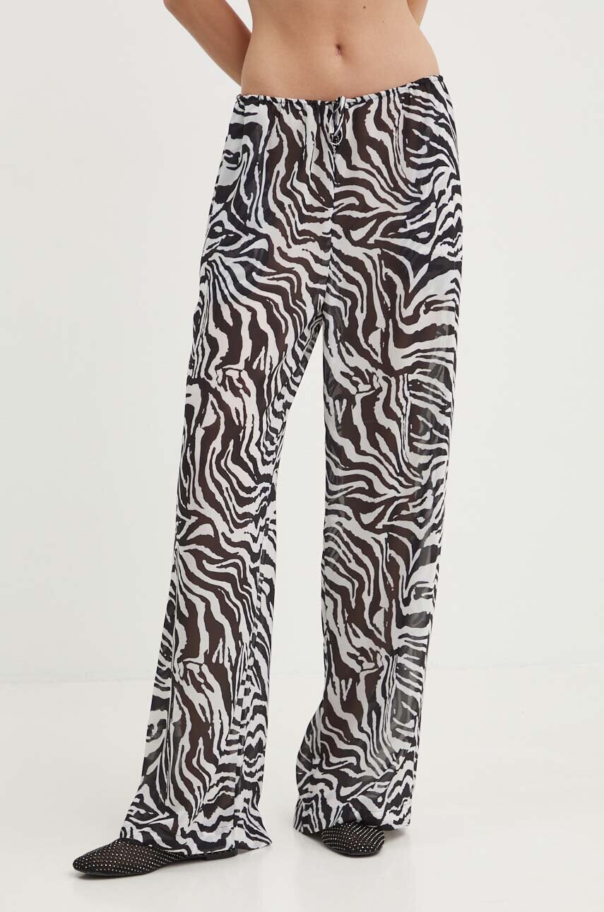 Панталон Rotate LIGHT STRAIGHT PANTS с широка каройка, с висока талия 1129082992, Многоцветен
Панталон Rotate LIGHT STRAIGHT PANTS с широка каройка, с висока талия 1129082992, Многоцветен