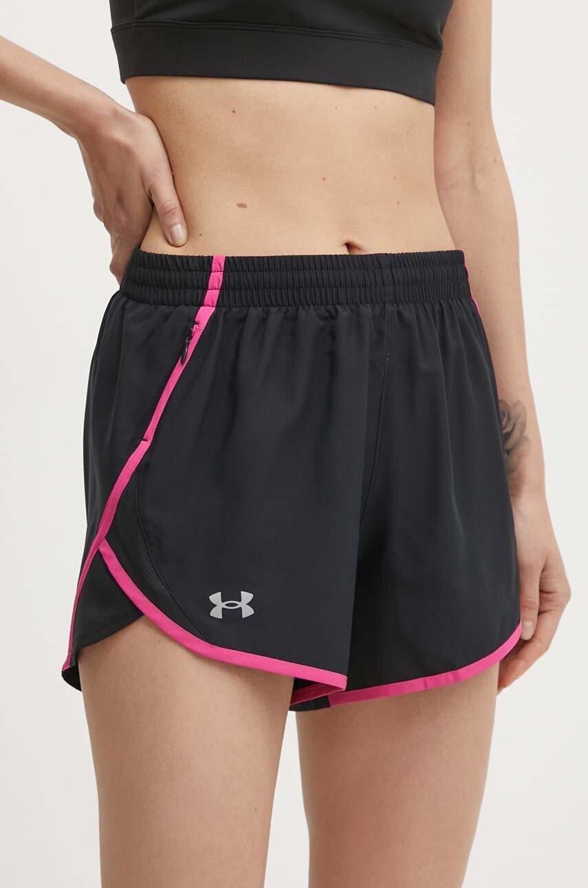Къс панталон за бягане Under Armour Fly By в черно с изчистен дизайн с висока талия, Черен
Къс панталон за бягане Under Armour Fly By в черно с изчистен дизайн с висока талия, Черен