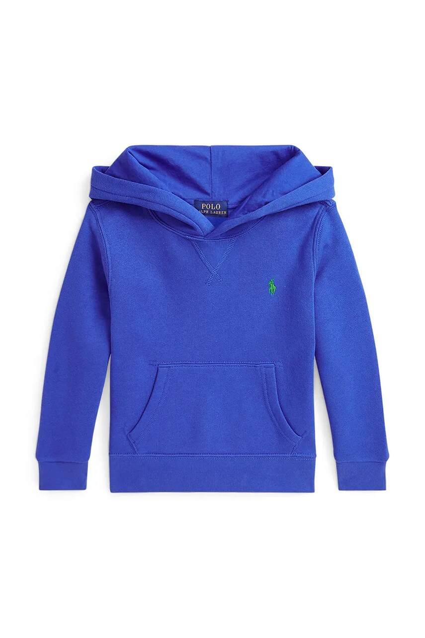 Детски суичър Polo Ralph Lauren в синьо с качулка с изчистен дизайн 322749954051, Син
Детски суичър Polo Ralph Lauren в синьо с качулка с изчистен дизайн 322749954051, Син