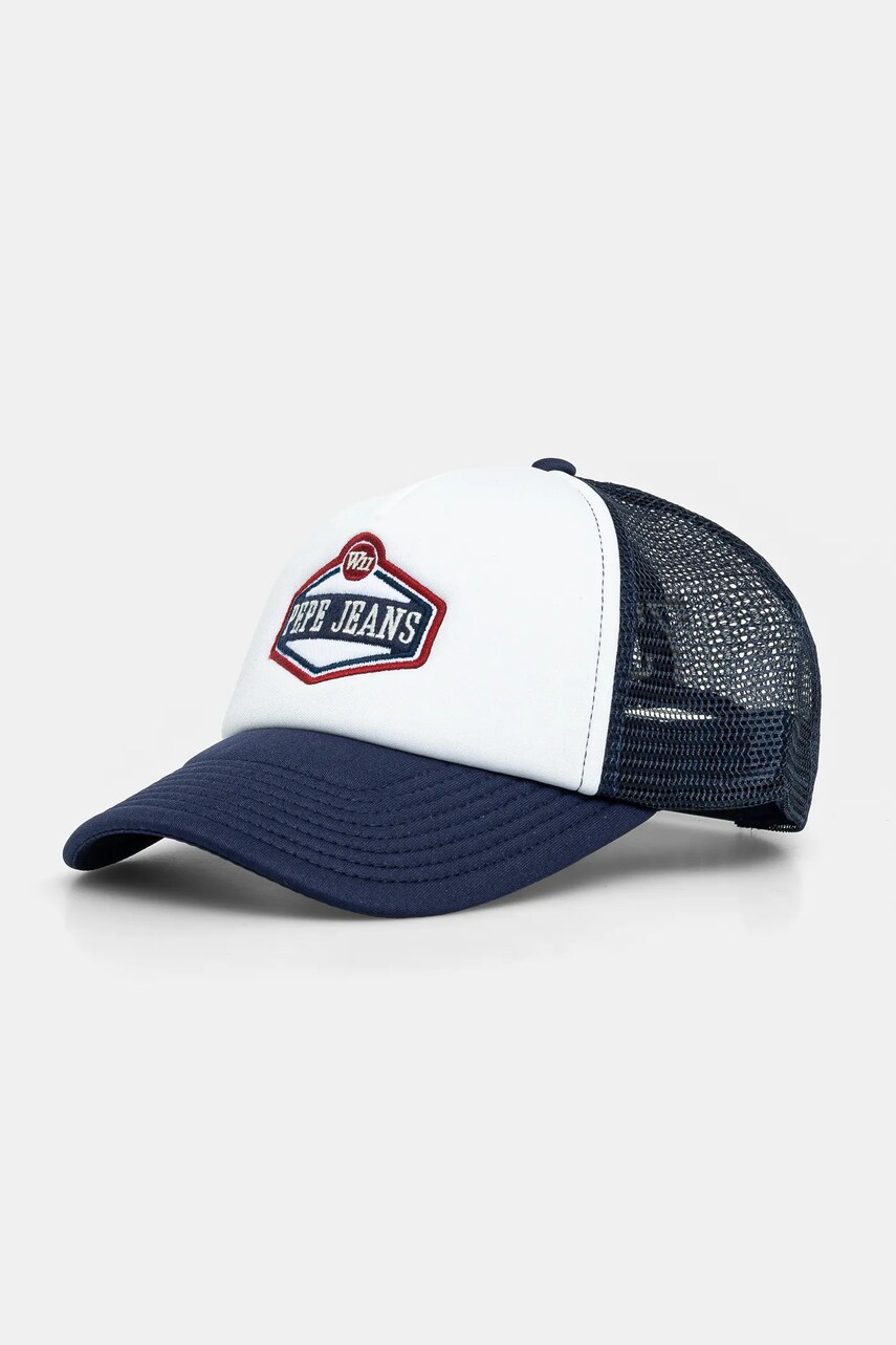 Шапка с козирка Pepe Jeans MALTON CAP в тъмносиньо с апликация PM040568, Тъмносин
Шапка с козирка Pepe Jeans MALTON CAP в тъмносиньо с апликация PM040568, Тъмносин