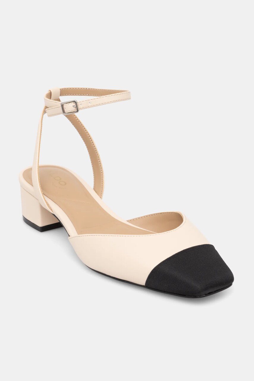 Обувки с тънък ток Aldo 13917609 в бежово с дебел ток с отворена пета ADRIENA, Бежов
Обувки с тънък ток Aldo 13917609 в бежово с дебел ток с отворена пета ADRIENA, Бежов