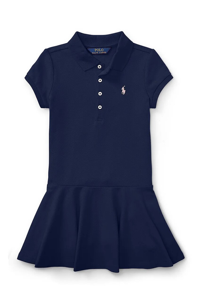 Детска рокля Polo Ralph Lauren в тъмносиньо къса със стандартна кройка 312624740001, Тъмносин
Детска рокля Polo Ralph Lauren в тъмносиньо къса със стандартна кройка 312624740001, Тъмносин