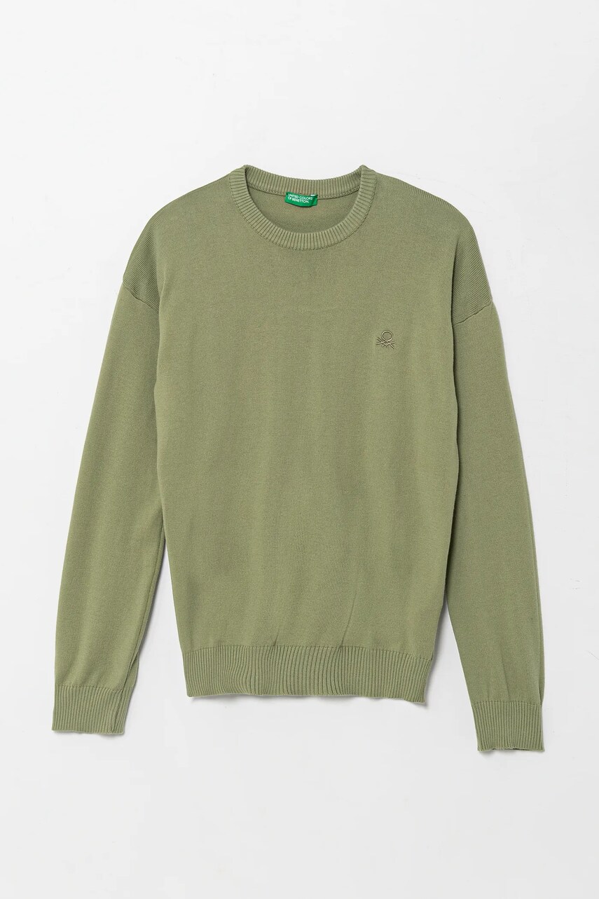 Детски памучен пуловер United Colors of Benetton в зелено от лека материя 1098C107W, Зелен
Детски памучен пуловер United Colors of Benetton в зелено от лека материя 1098C107W, Зелен