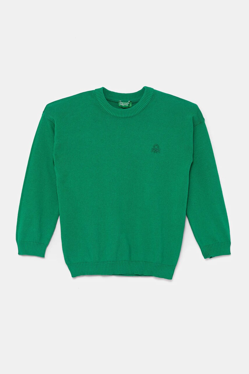 Детски пуловер United Colors of Benetton в зелено от лека материя 1098G100U, Зелен
Детски пуловер United Colors of Benetton в зелено от лека материя 1098G100U, Зелен