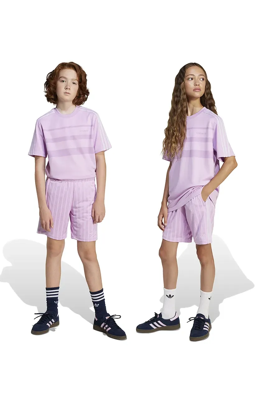 Детски къси панталони adidas Originals в лилаво с десен с регулируема талия JC9044, Виолетов
Детски къси панталони adidas Originals в лилаво с десен с регулируема талия JC9044, Виолетов