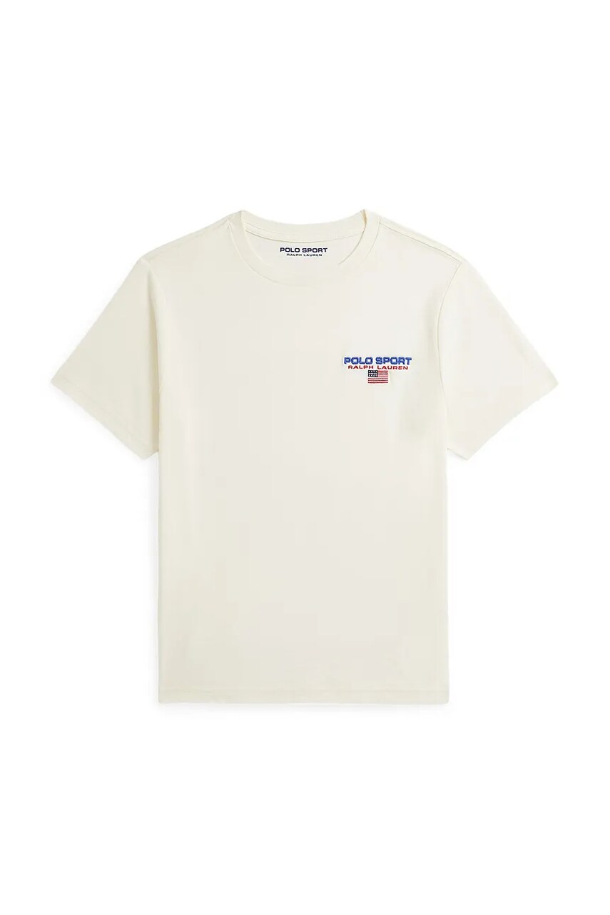 Детска памучна тениска Polo Ralph Lauren в бежово с апликация 323964552005, Бежов
Детска памучна тениска Polo Ralph Lauren в бежово с апликация 323964552005, Бежов