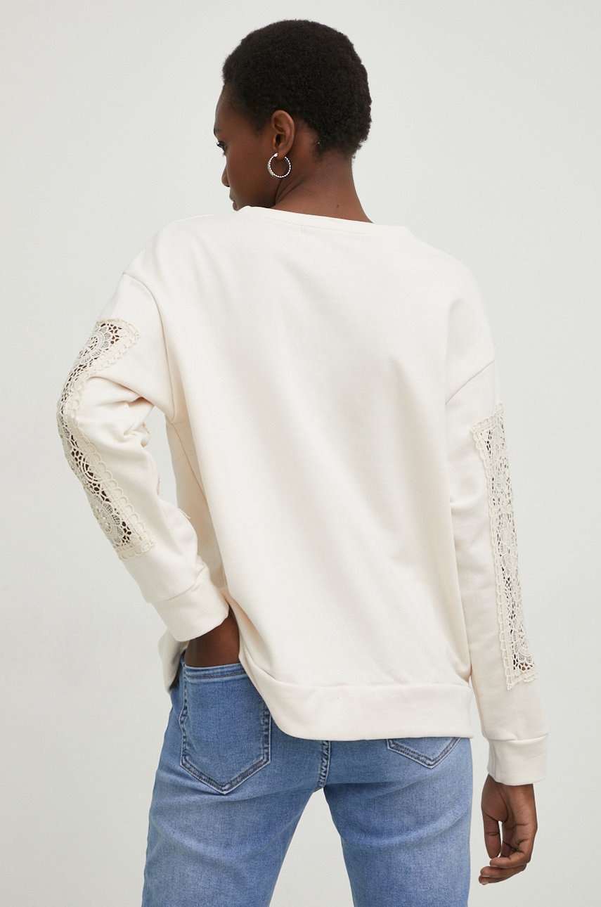 Кофта Answear Lab X Лімітована колекція SISTERHOOD жіноча колір бежевий з аплікацією
Кофта Answear Lab X Лімітована колекція SISTERHOOD жіноча колір бежевий з аплікацією