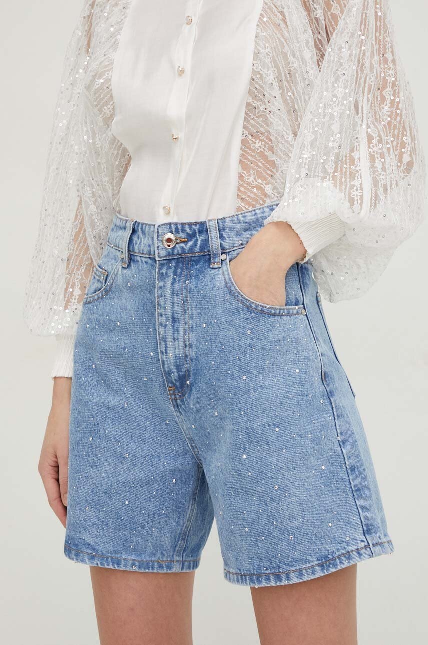 Джинсові шорти Answear Lab X Лімітована колекція SISTERHOOD жіночі з аплікацією висока посадка
Джинсові шорти Answear Lab X Лімітована колекція SISTERHOOD жіночі з аплікацією висока посадка