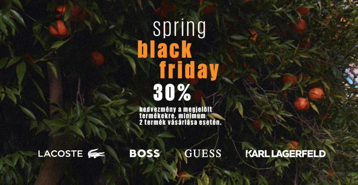 SPRING BLACK FRIDAY