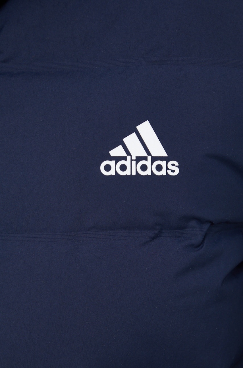 adidas Performance Kurtka puchowa GE5811, męska kolor granatowy zimowa |  Answear.com